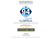 Tablet Screenshot of clubhauszug94.ch